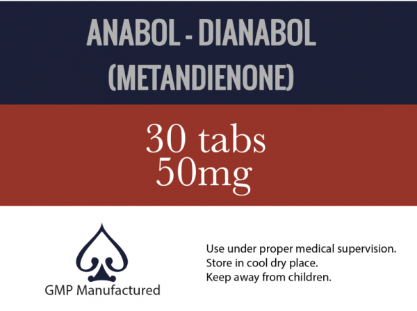 Anabol – Dianabol by AceLabs 50mg x 30 Tabs - Naps Gears