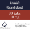 Anavar by AceLabs 10mg x 30 Tabs - Naps Gears
