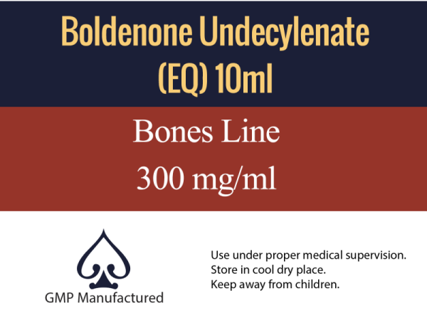 Boldenone Undecylenate EQ GMP Bones Line 300mg 10ml - Naps Gears