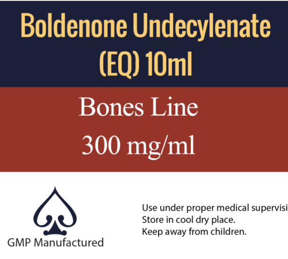 Boldenone Undecylenate EQ GMP Bones Line 300mg 10ml - Naps Gears