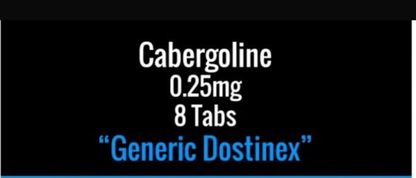 Cabergoline “Caber” 0.5mg x 4 Tabs - Naps Gears