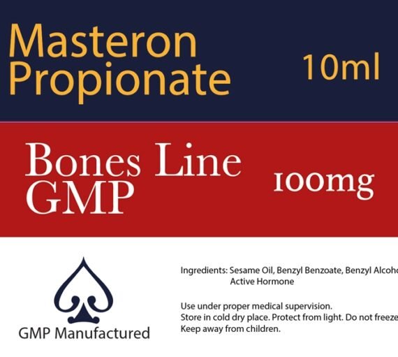 Masteron Propionate GMP Bones Line 100mg 10ml - Naps Gears