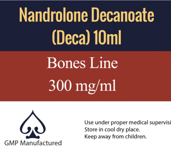 Nandrolone Decanoate GMP Bones Line 300mg 10ml - Naps Gears