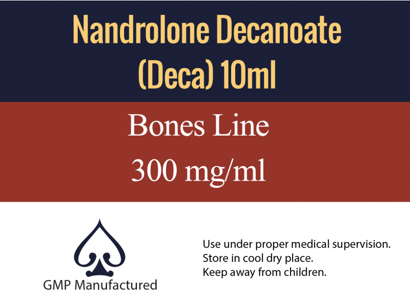 Nandrolone Decanoate GMP Bones Line 300mg 10ml - Naps Gears