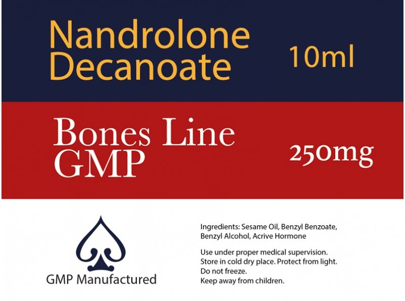 Nandrolone Phenylpropionate NPP GMP Bones Line 100mg 10ml - Naps Gears